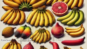 Diferenças entre as bananas